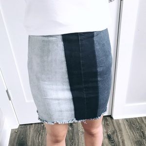 ASOS multi denim skirt: SOLD